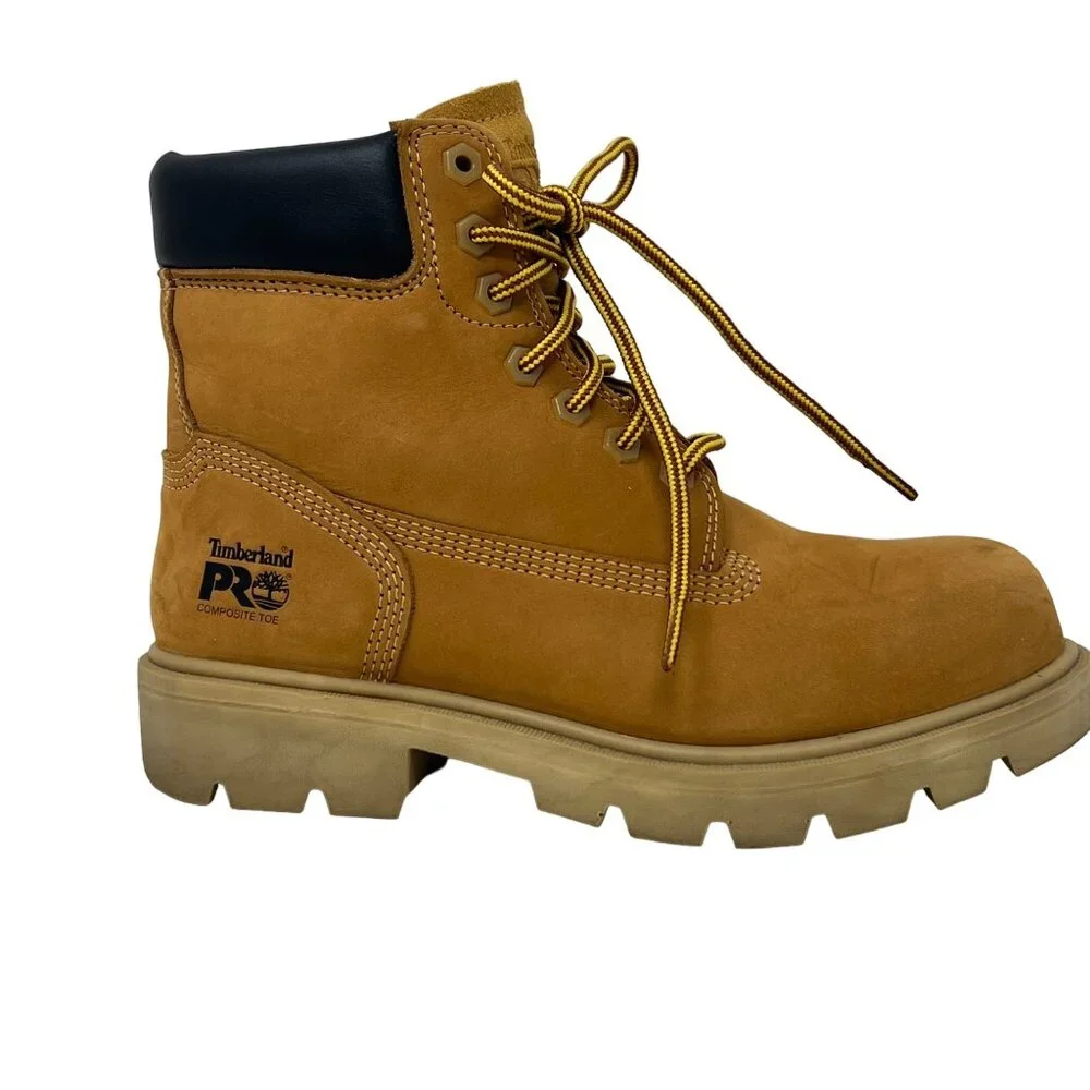 Timberland Mens 92628 Buckskin Boot Saw Horse Composite Toe PRO Size 5 / Wms 6.5